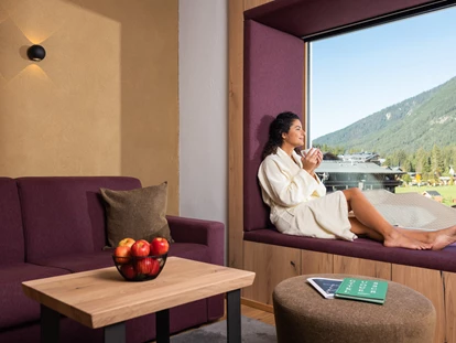 Nature hotel - Ökoheizung: Holzheizung: nein - Oberau (Landkreis Garmisch-Partenkirchen) - Panoramafenster - Biohotel Leutascherhof