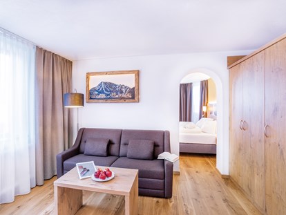 Nature hotel - Familienzimmer - Klais - Juniorsuite Wetterstein - Biohotel Leutascherhof