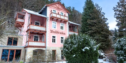 Naturhotel - Bio-Getränke - Sächsische Schweiz - Bio-BoutiqueHotel Villa Waldfrieden