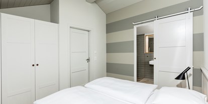 Naturhotel - Umgebungsschwerpunkt: See - PLZ 18356 (Deutschland) - Schlafzimmer im Obergeschoss - im-jaich Naturoase Gustow