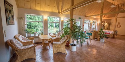 Naturhotel - Spa-Bereich mit mind. 2 unterschiedlichen Saunen - Marienfließ - Landhausstil des Biohotels DIE ARCHE - Biohotel DIE ARCHE