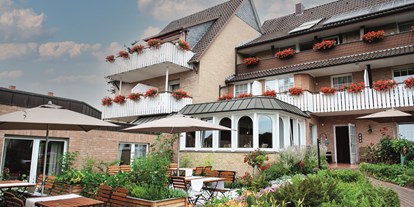 Naturhotel - Bio-Hotel Merkmale: Naturgarten - Münsterland - Außenansicht - Bio-Hotel Melter