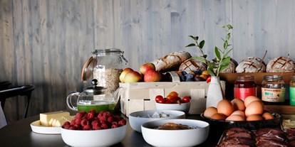 Naturhotel - Bio-Küche: Bio-vegetarisch möglich - Haut Rhin - Frühstück - 48° Nord