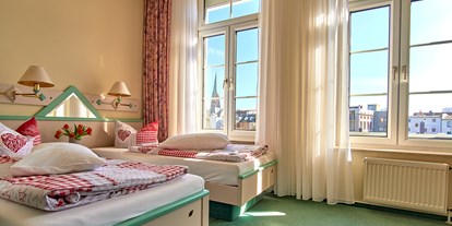 Naturhotel - Krembz - BIO HOTEL Amadeus: Doppelzimmer Hofseite - Biohotel Amadeus