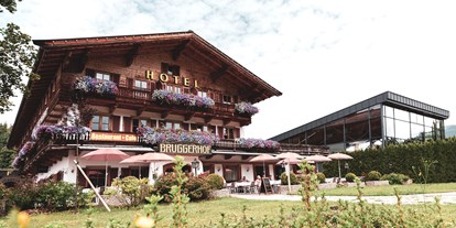 Nature hotel - Umgebungsschwerpunkt: Land - Region Kitzbühel - BIO HOTEL Bruggerhof: Biohotel in Kitzbühel - Bruggerhof – Camping, Restaurant, Hotel