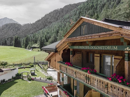 Naturhotel - Bio-Hotel Merkmale: Ökologischer Neubau - St. Sigmund (Trentino-Südtirol) - Aqua Bad Cortina & thermal baths
