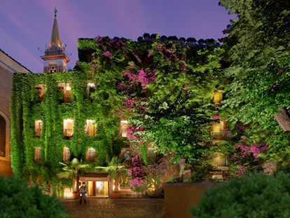 Nature hotel - Bio-Anteil: 100% Bio - BIO HOTEL Raphaël: Grünes 5-Sterne Hotel in Rom - Bio Hotel Raphaël