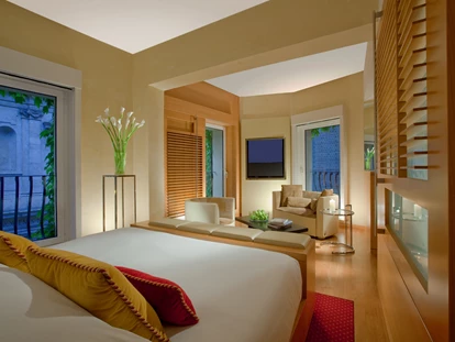 Nature hotel - 100% bio-zertifiziert - Lazio - BIO HOTEL Raphaël: Executive Suite Richard Meier - Bio Hotel Raphaël