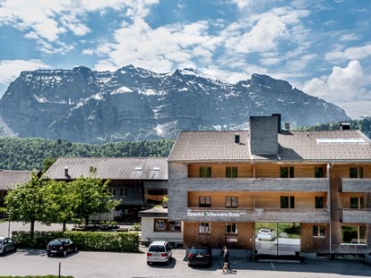 Naturhotel - BIO HOTELS® certified - Bodensee - Bregenzer Wald - BIO HOTEL Schwanen: Außenansicht Hotel - Biohotel Schwanen