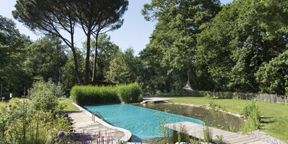 Naturhotel - Zertifizierte Naturkosmetik - Italien - BIO HOTEL Il Cerreto: Bioschwimmbad - Bio-Agriturismo Il Cerreto