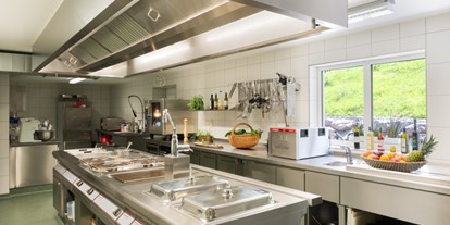 Naturhotel - Bio-Küche: Glutenfreie Kost möglich - PLZ 87545 (Deutschland) - Mattlihüs Bio-Küche mit mit regionalen Bio-Spezialitäten - Biohotel Mattlihüs in Oberjoch