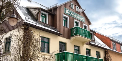 Nature hotel - Bio-Restaurant (nur für Hotelgäste): Öffentliches Restaurant - Kirnitzschtal - Bio-Berghaus Rauschenstein
