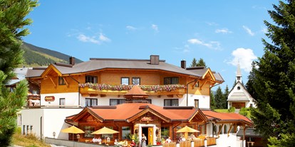 Naturhotel - Sonnenterrasse - PLZ 6392 (Österreich) - Sommeransicht - Biohotel Castello