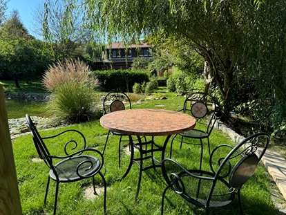 Naturhotel - Hoteltyp: Naturhotel - Sachsen - Verweilinsel am Teich - BIO-NATURIDYLL WIESENGRUND