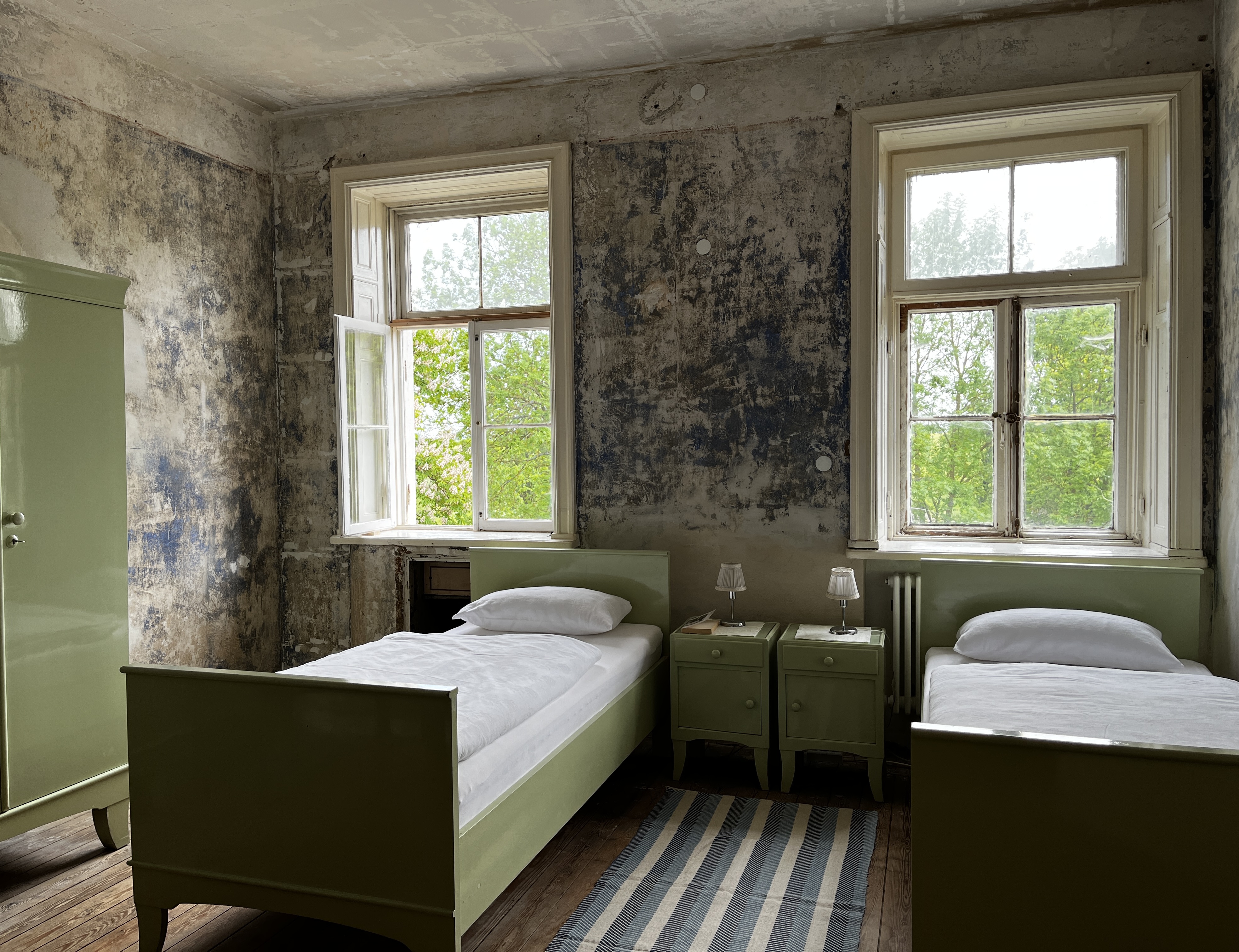 Biohotel: Doppelzimmer Gartenblick - Gut Manderow