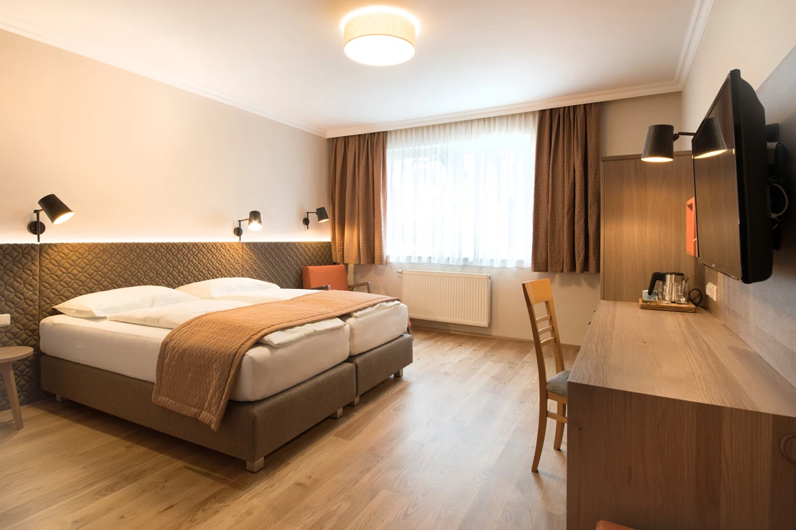 Biohotel: barrierefreies Doppelzimmer Superior - Das Grüne Hotel zur Post - 100% BIO