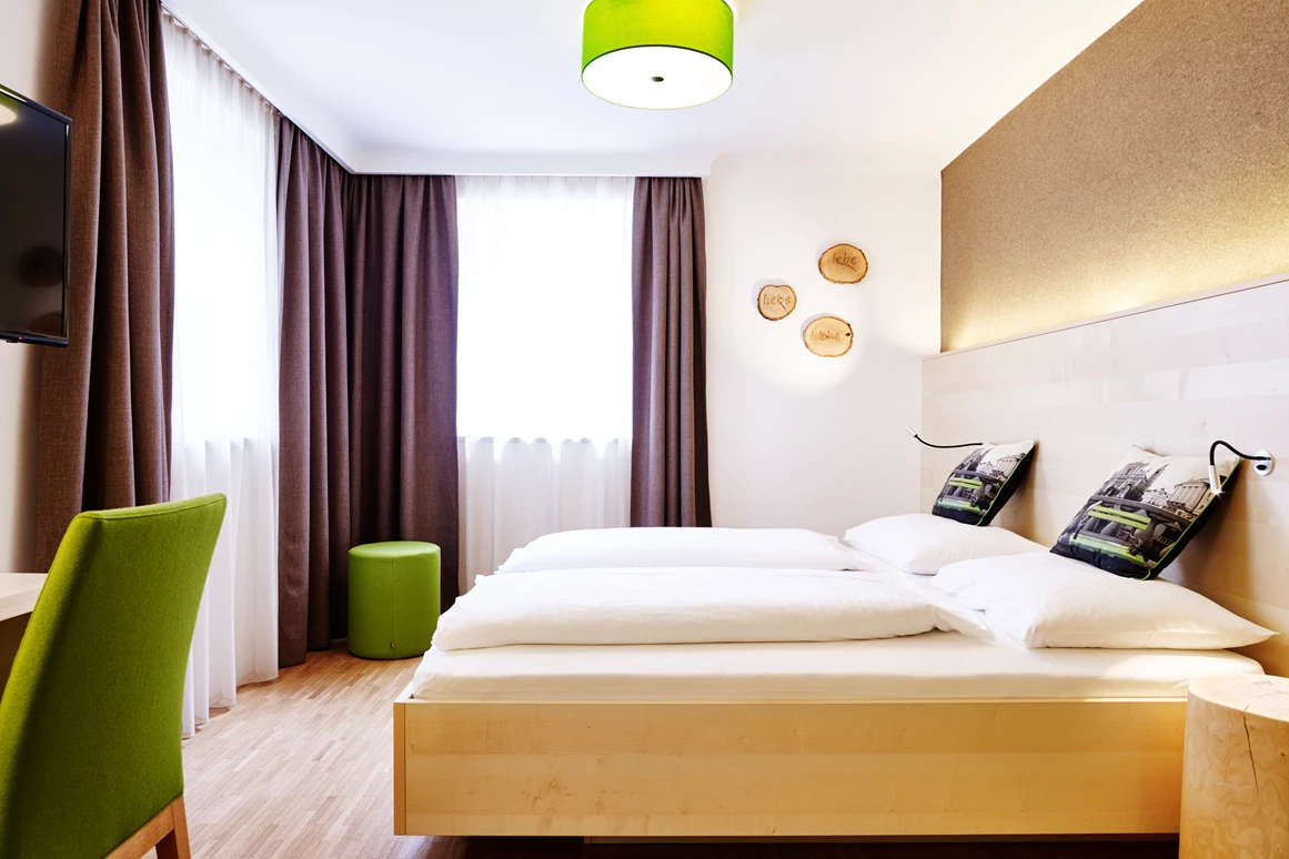 Biohotel: Doppelzimmer Superior Gartenhaus - Das Grüne Hotel zur Post - 100% BIO