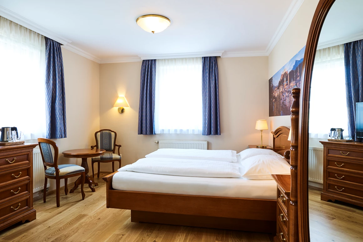 Biohotel: Doppelzimmer Standard - Das Grüne Hotel zur Post - 100% BIO
