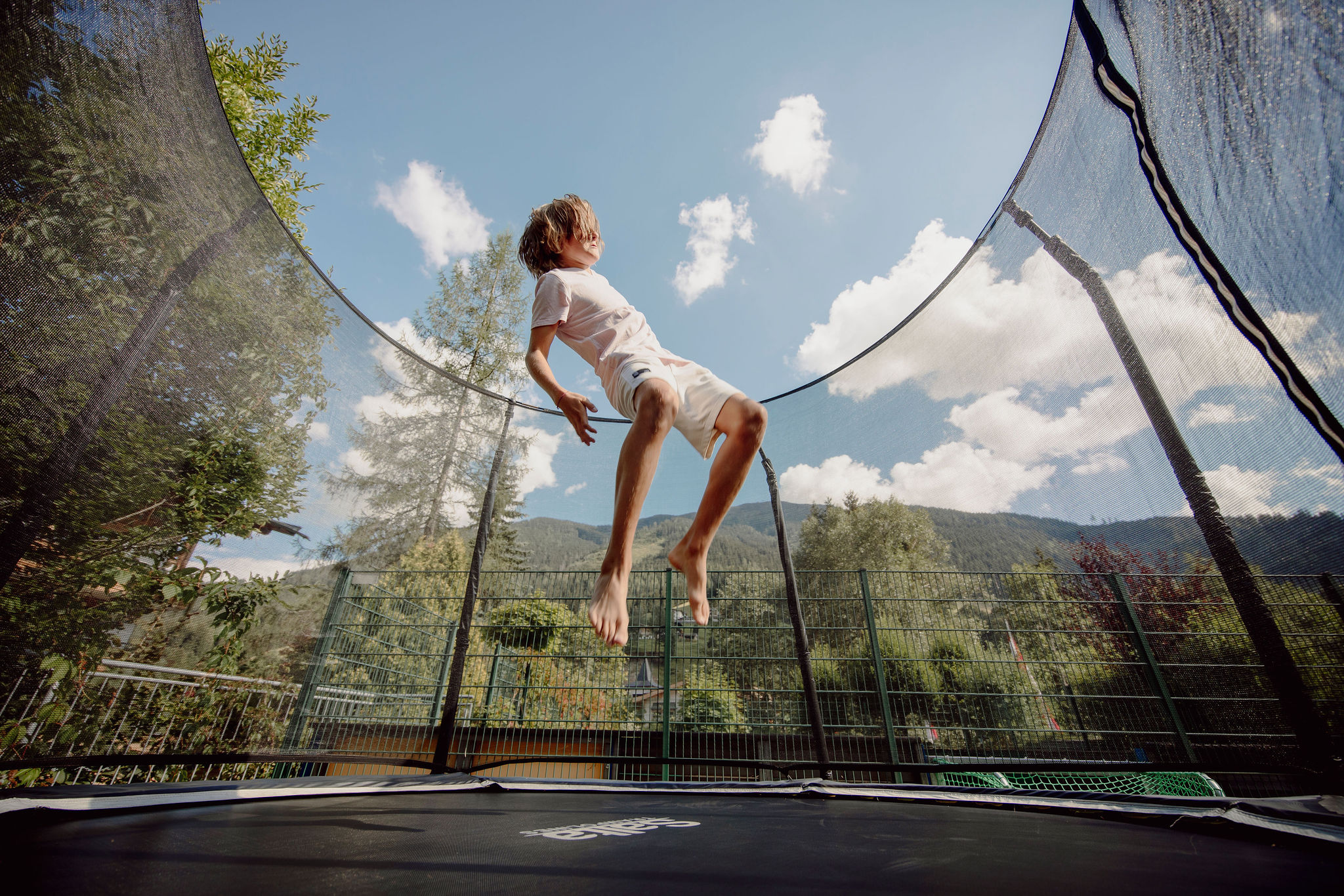 Biohotel: Riesentrampolin - Familien- & Gartenhotel Theresia****S