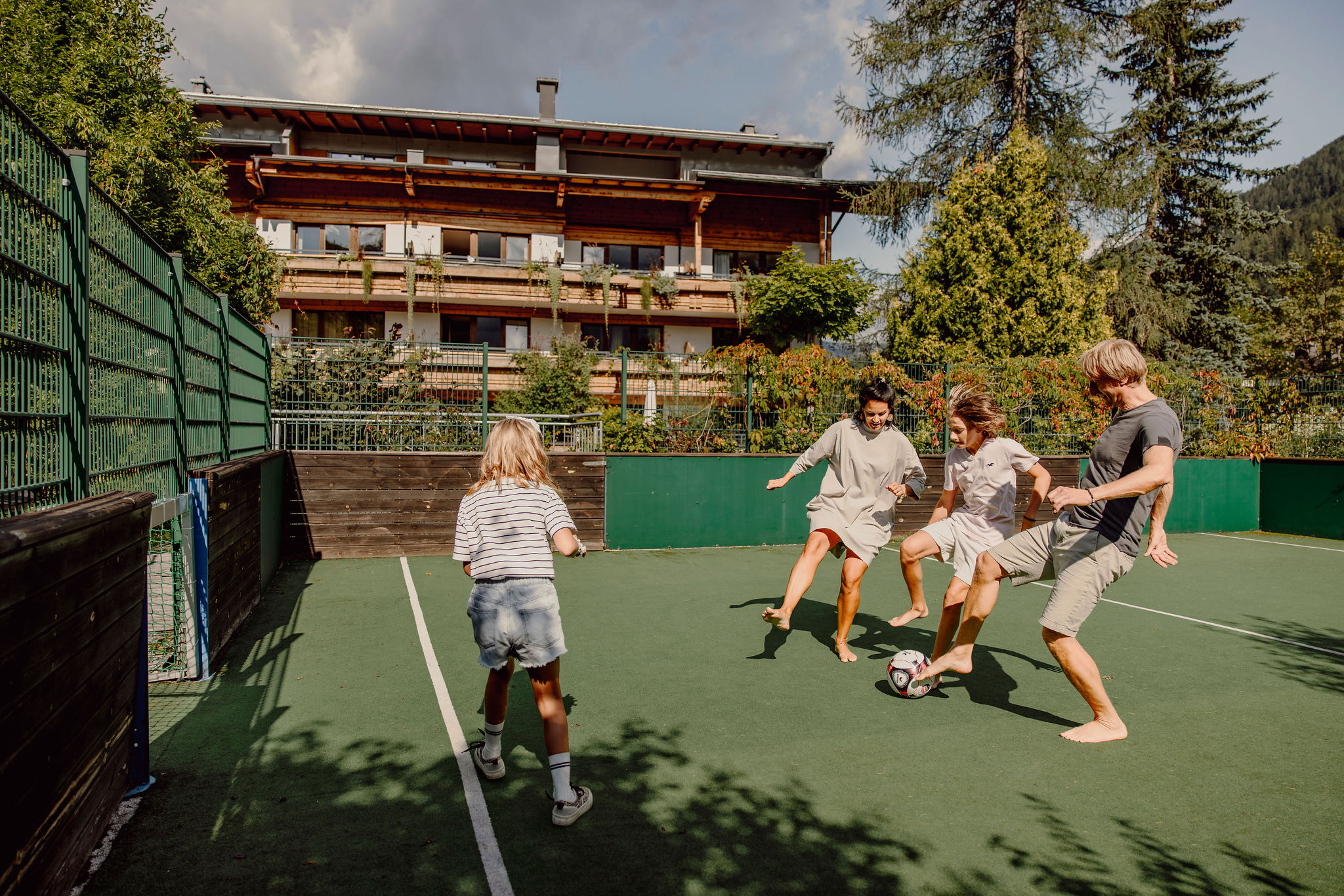 Biohotel: Familienfussball - Familien- & Gartenhotel Theresia****S