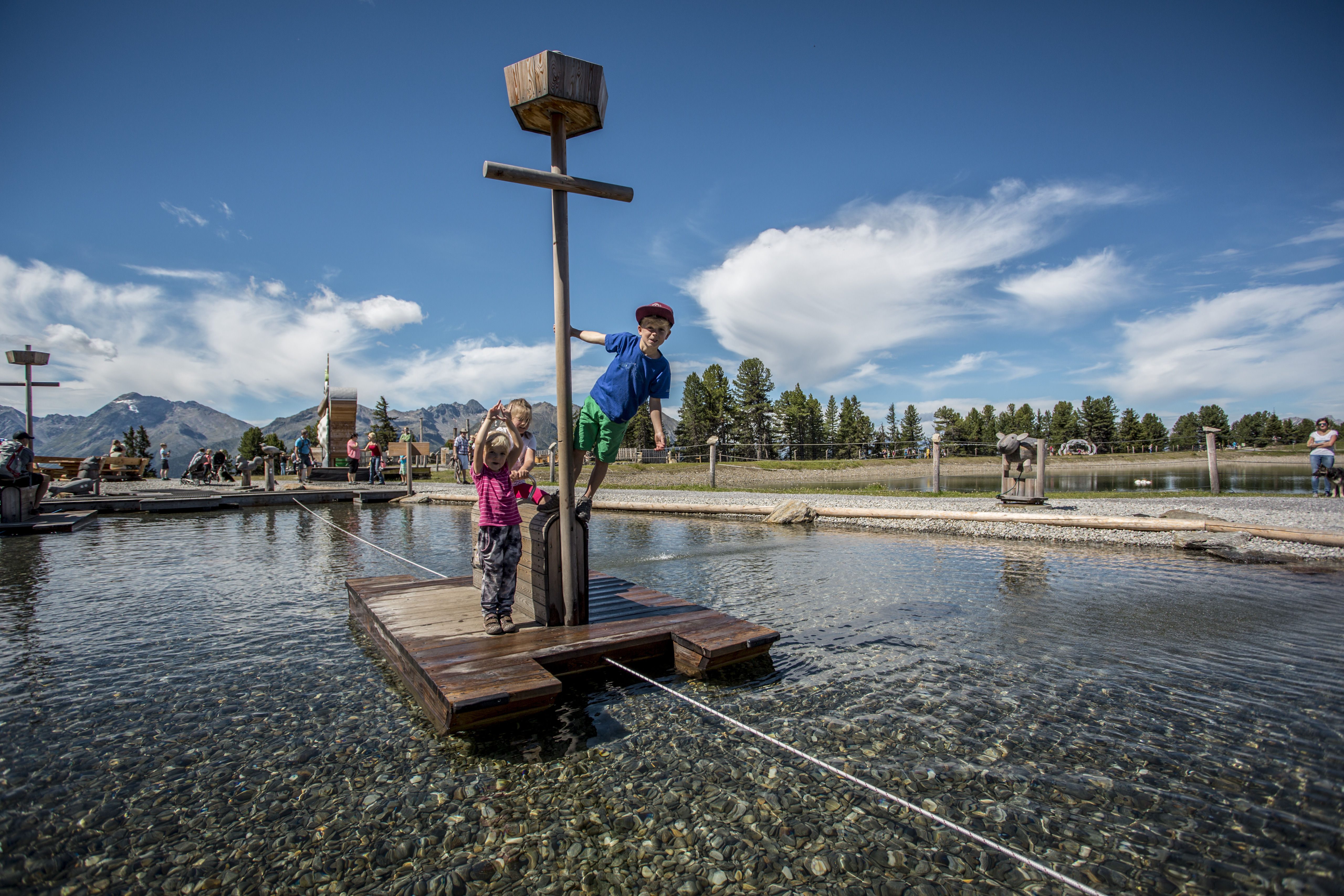 Biohotel: Widiversum in Hochötz - Kinderspielplatz auf 3000m²  - Bio & Reiterhof der Veitenhof