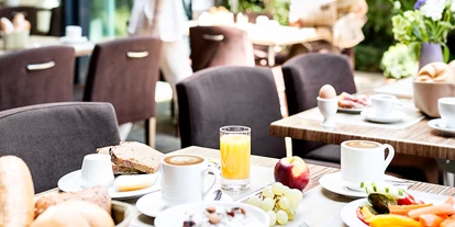 Naturhotel - Donauraum - Bio-Genussfrühstück im Garten - Boutiquehotel Stadthalle