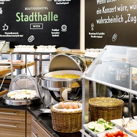 Biohotel: Frühstücksbuffet - Boutiquehotel Stadthalle