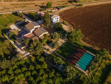 Biohotel: Biohotel La Casa die Melo: Der Bio-Agriturismo von Oben - Bio-Agriturismo "La Casa di Melo"