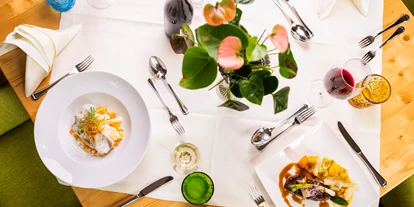 Naturhotel - Wassersparmaßnahmen - Feines aus der biozertifizierten Grüne Haube-Küche - **** Naturhotel Ortners Eschenhof