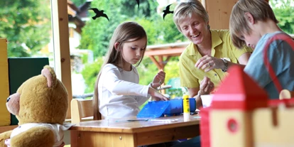 Naturhotel - Wassersparmaßnahmen - Kinderpavillon Tom & Tina - **** Naturhotel Ortners Eschenhof