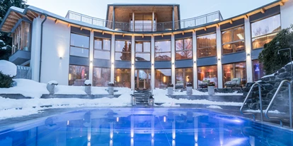 Naturhotel - Wassersparmaßnahmen - Beheizter Outdoor Pool - **** Naturhotel Ortners Eschenhof