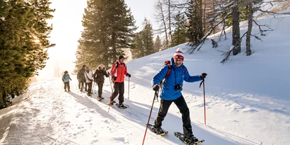 Naturhotel - Wassersparmaßnahmen - Geführte Schneeschuhwanderungen - **** Naturhotel Ortners Eschenhof