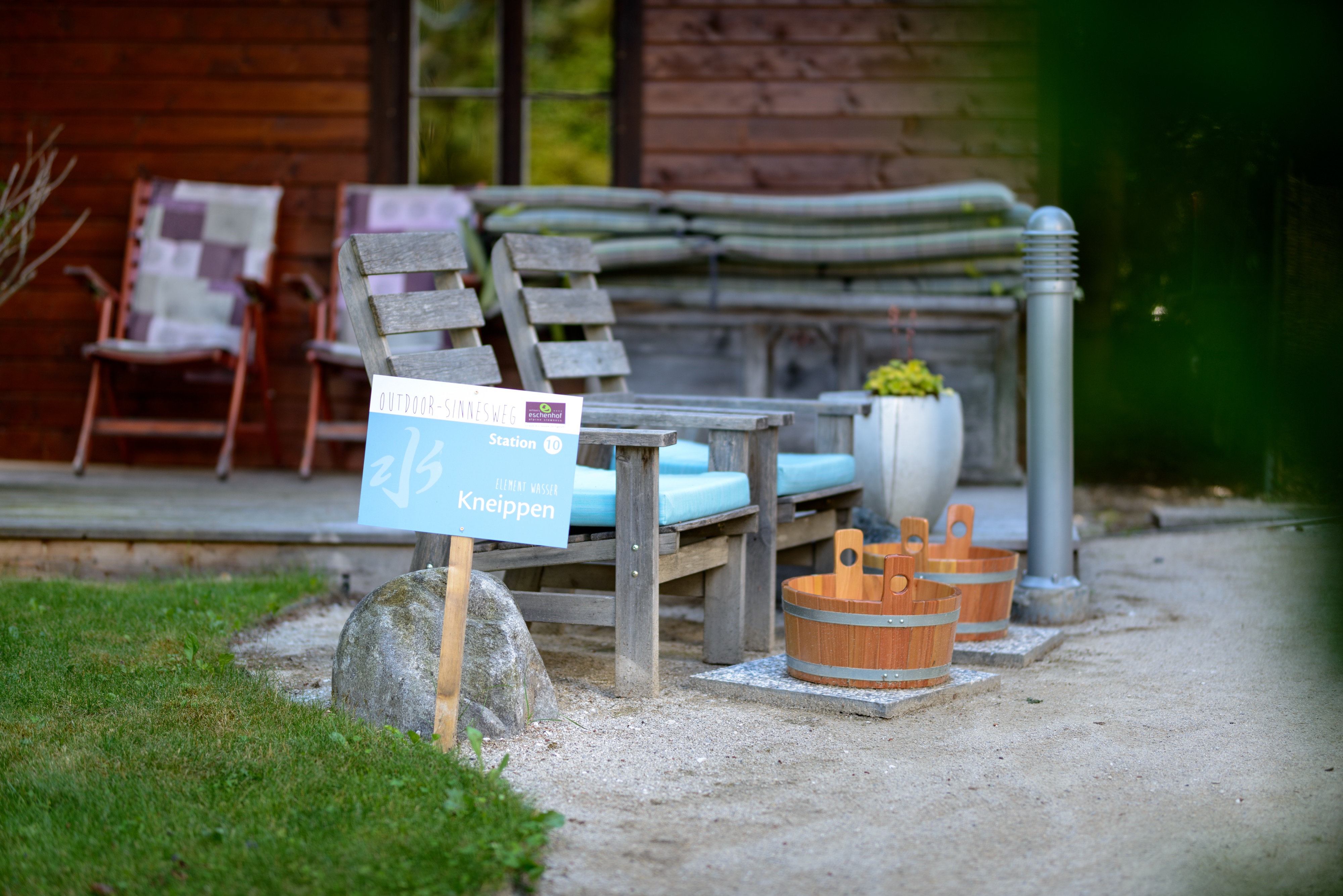 Biohotel: Kneippen im Naturhotel - **** Naturhotel Ortners Eschenhof