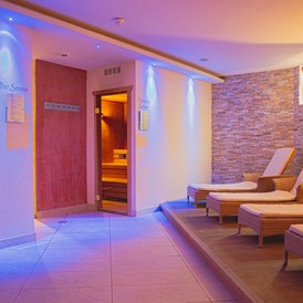 Biohotel: Bio-Sauna und Ruheraum - Vegan Hotel LA VIMEA