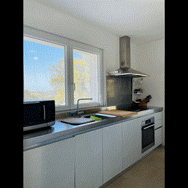 Biohotel: Kitchen with oven, microwave, fridge, WHASING DISHES AND WASHING MACHINE - RITORNO ALLA NATURA