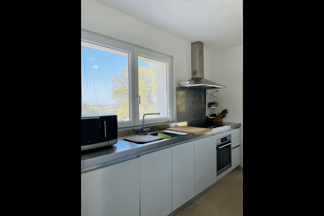 Biohotel: Kitchen with oven, microwave, fridge, WHASING DISHES AND WASHING MACHINE - RITORNO ALLA NATURA