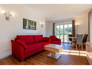 Biohotel: Wohnzimmer Neues Landhaus im Bio-Hotel TraumzeitHof - Bio-Hotel TraumzeitHof - Naturotel