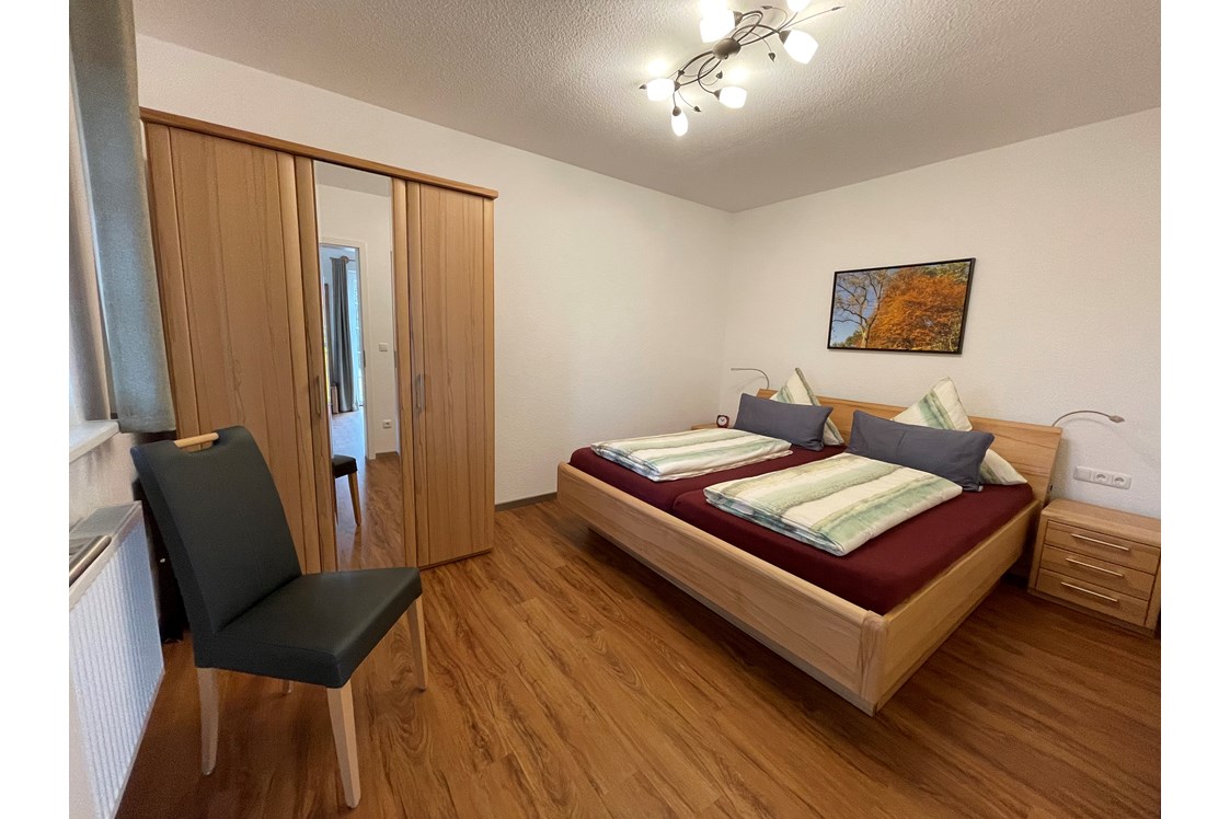 Biohotel: Schlafzimmer Natur-Suite im Neues Landhaus im Bio-Hotel TraumzeitHof - Bio-Hotel TraumzeitHof - Naturotel 