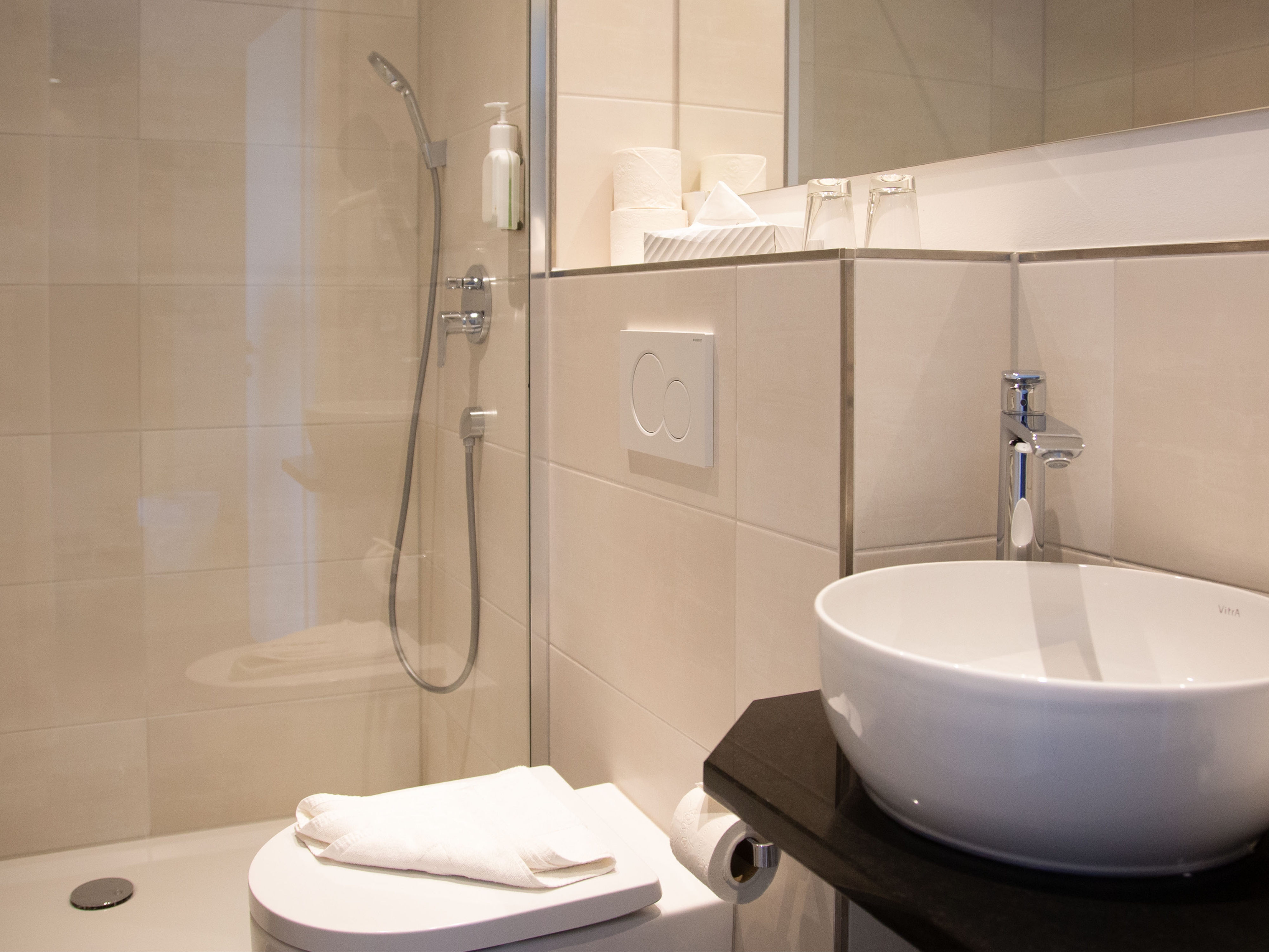 Biohotel: Badezimmer  - BE BIO Hotel be natural
