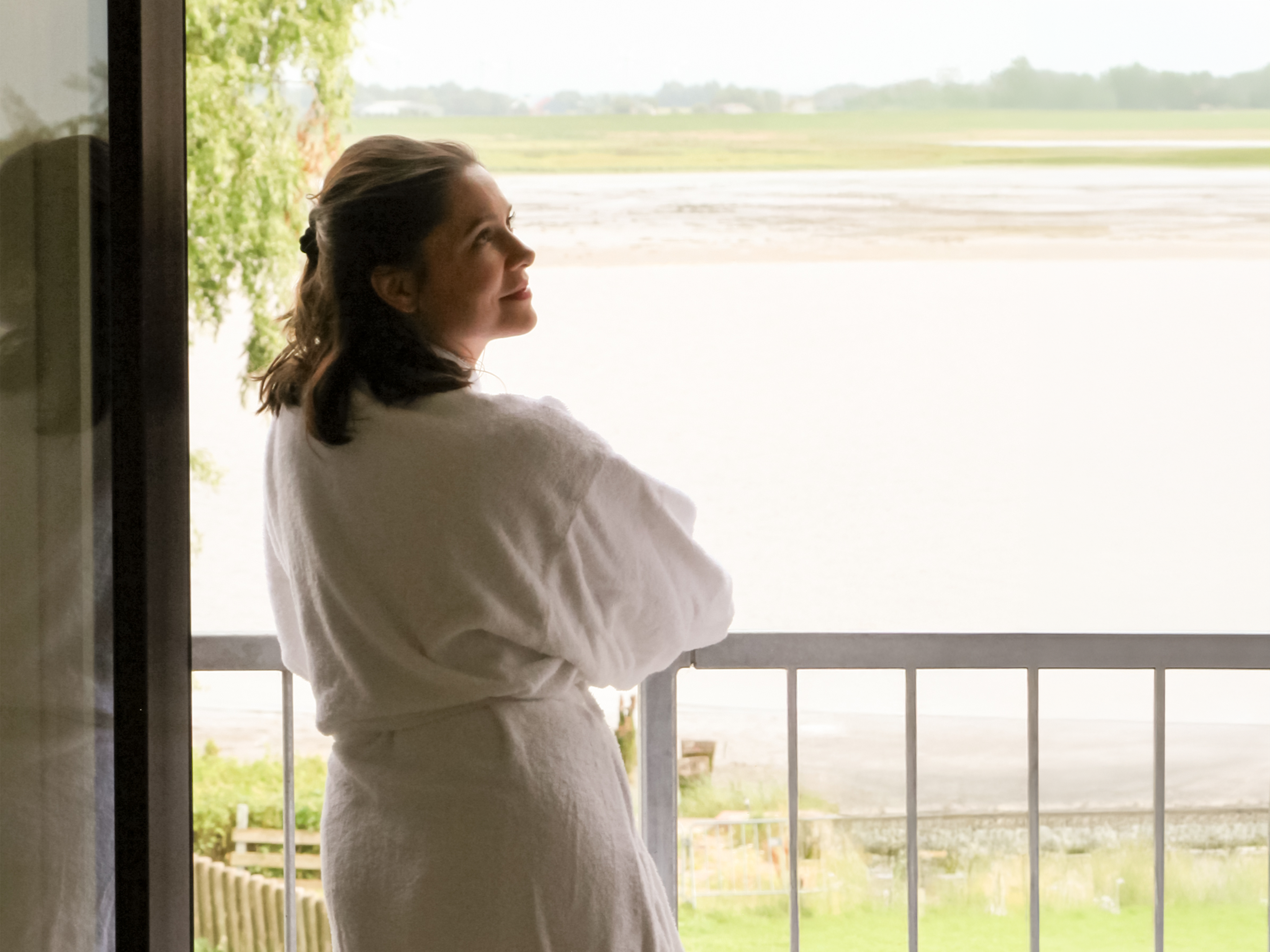 Biohotel: Eiderblick aus dem Wellnessbereich - BE BIO Hotel be natural