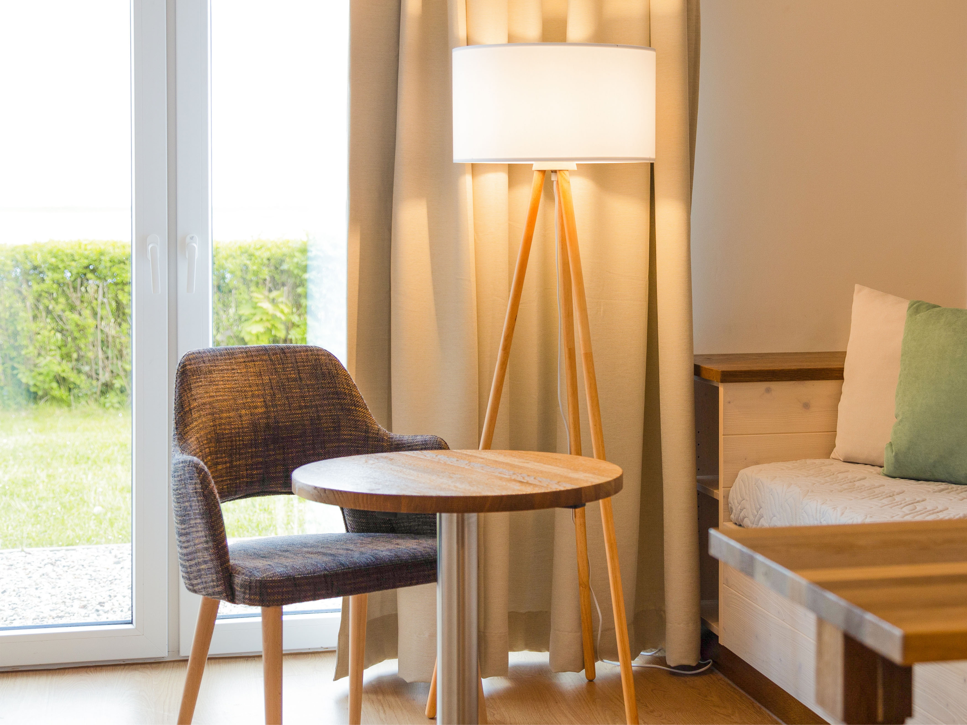 Biohotel: Doppelzimmer mit Terrasse - BE BIO Hotel be natural