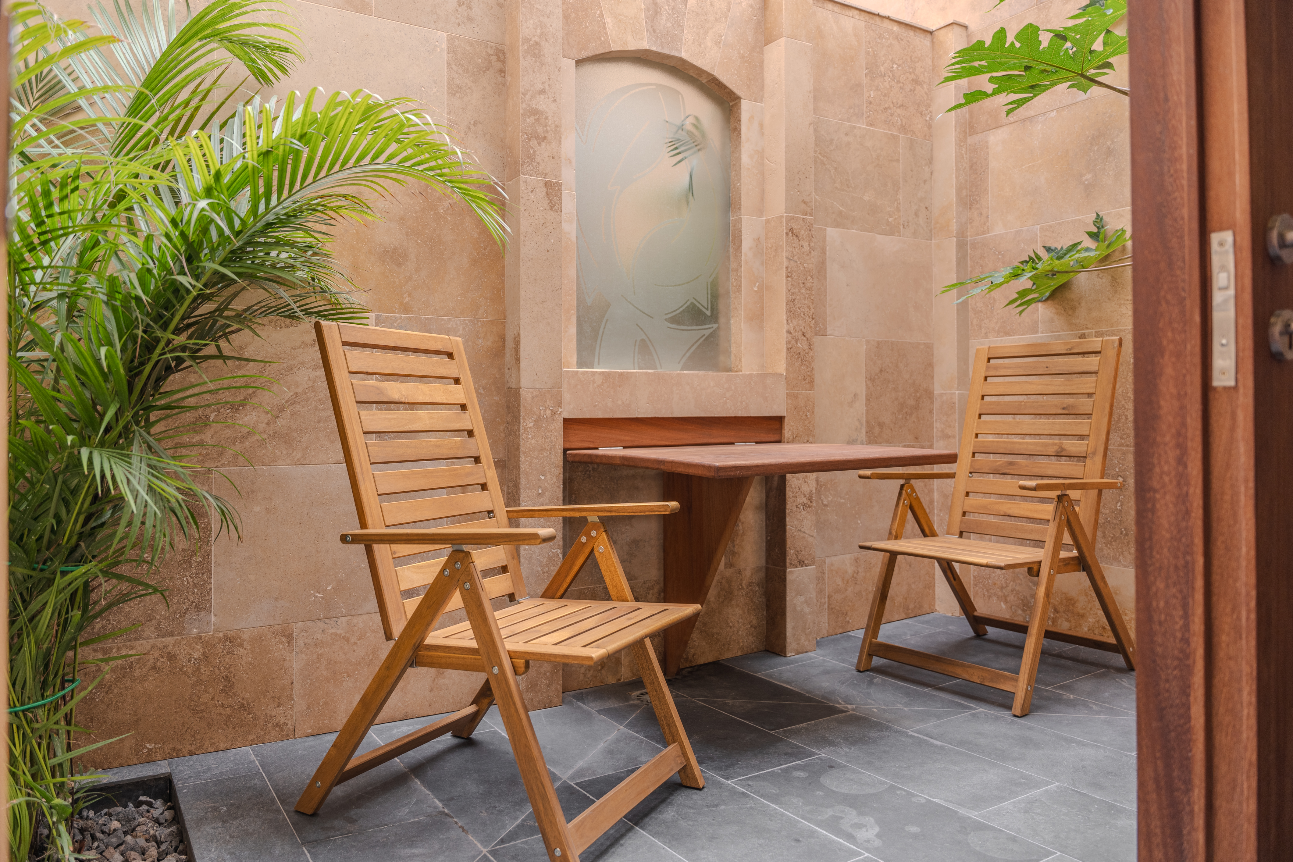 Biohotel: Villa Arte
Loft Rojo
Patio - VILLA ARTE exclusive Ferienapartments