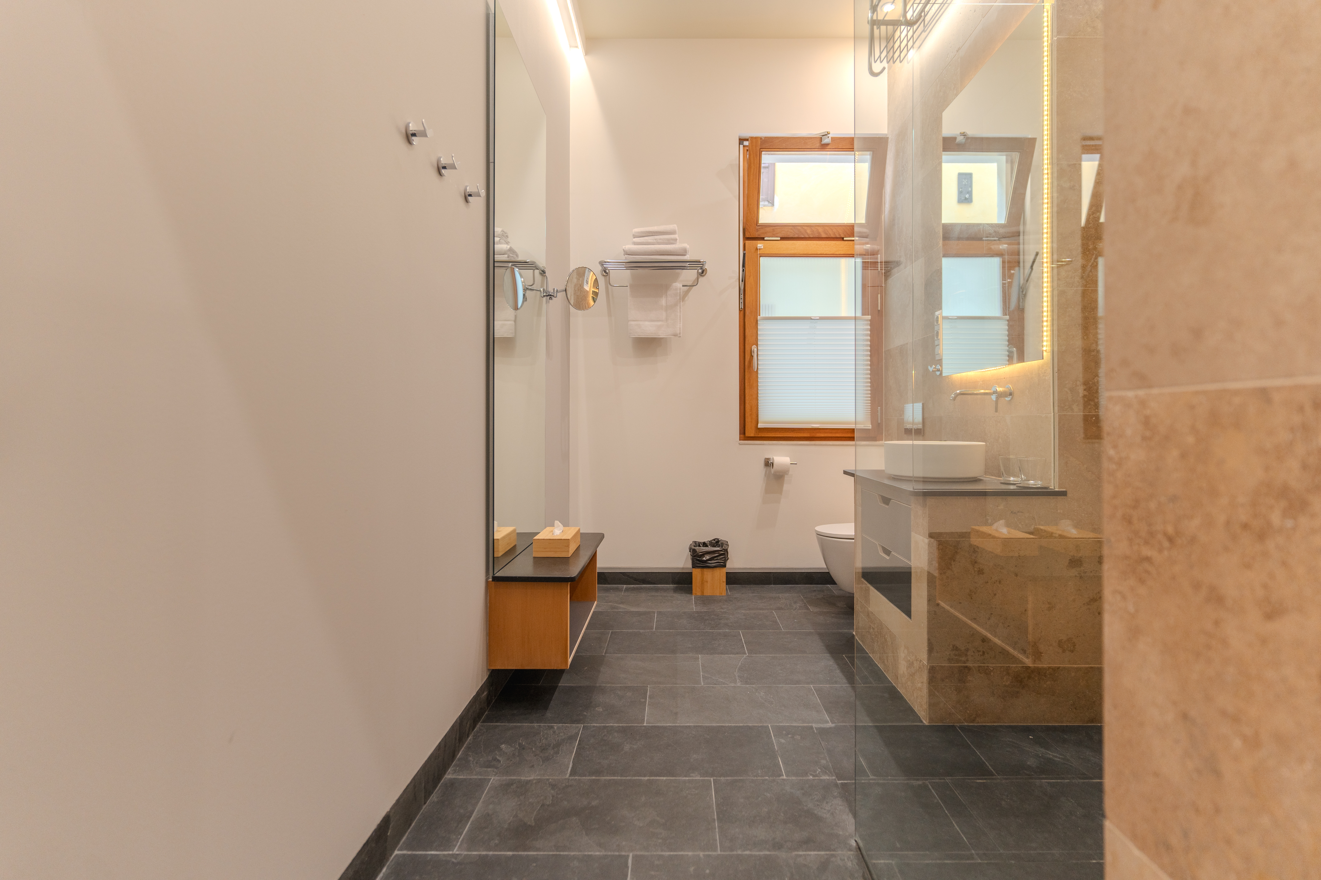 Biohotel: Villa Arte
Suite Azul
Bad - VILLA ARTE exclusive Ferienapartments