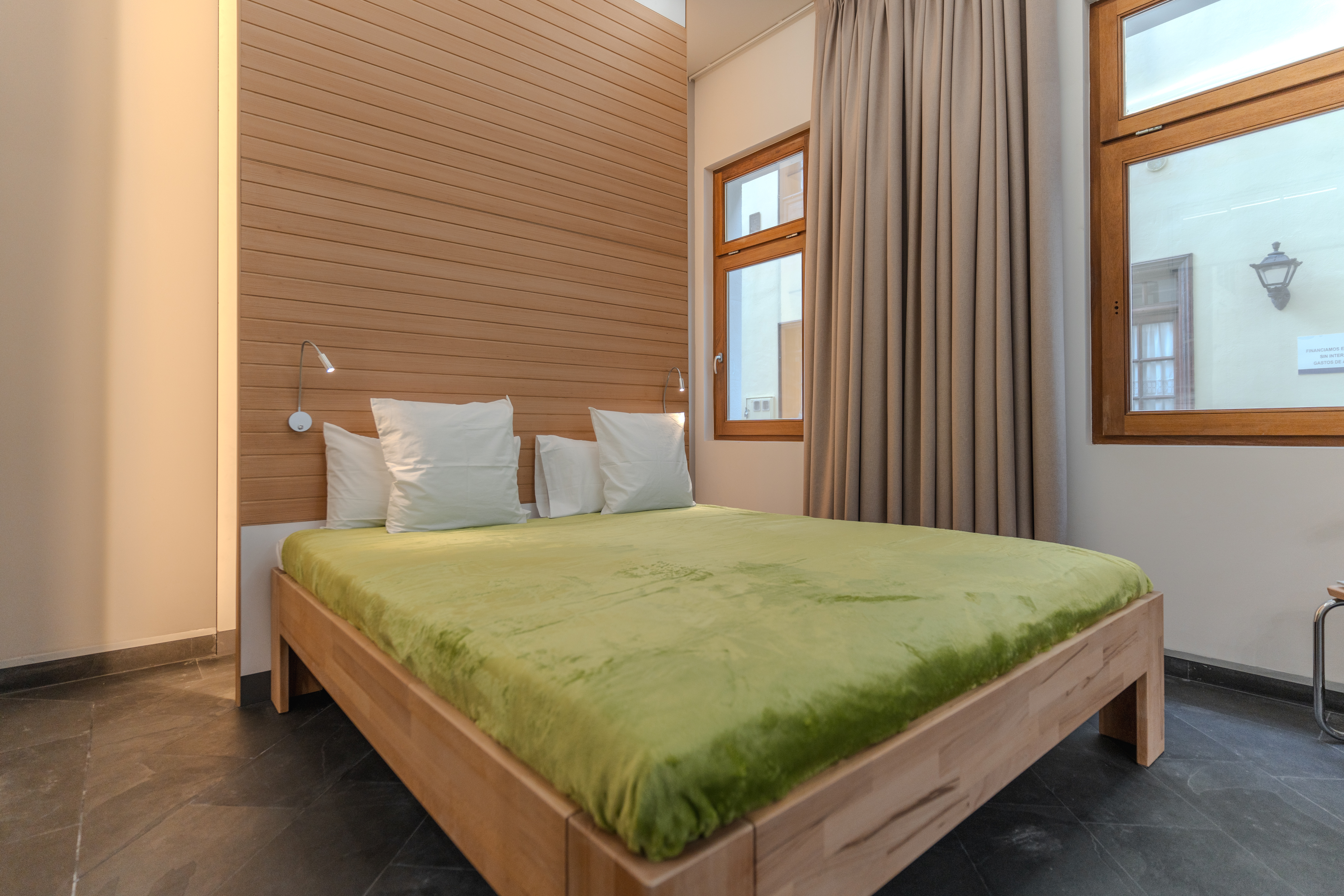 Biohotel: Villa Arte
Apartment "Estudio Verde"
Schlafzimmer - VILLA ARTE Teneriffa | exklusive Apartments