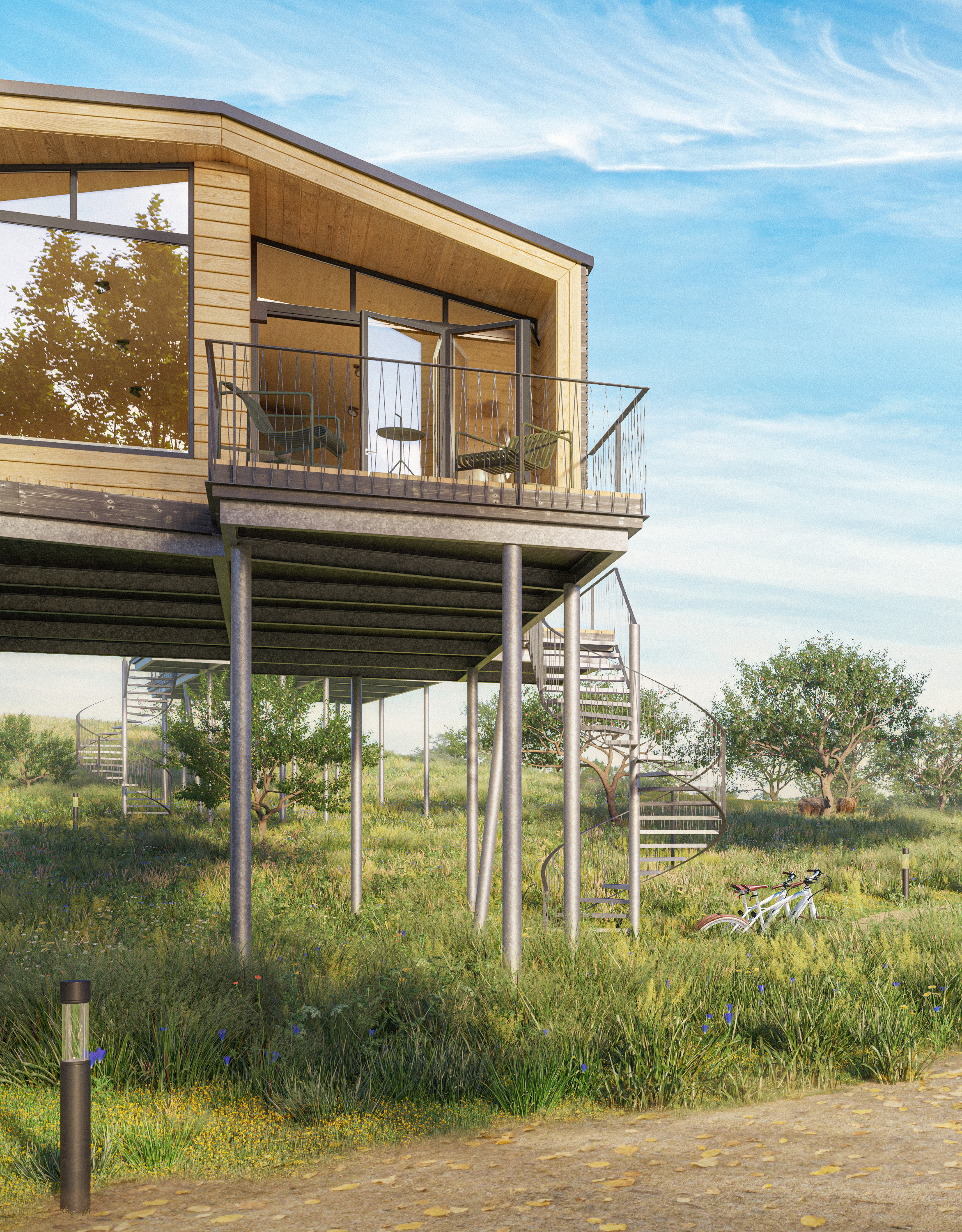 Biohotel: Ostsee Baumhaushotel Schleswig-Holstein