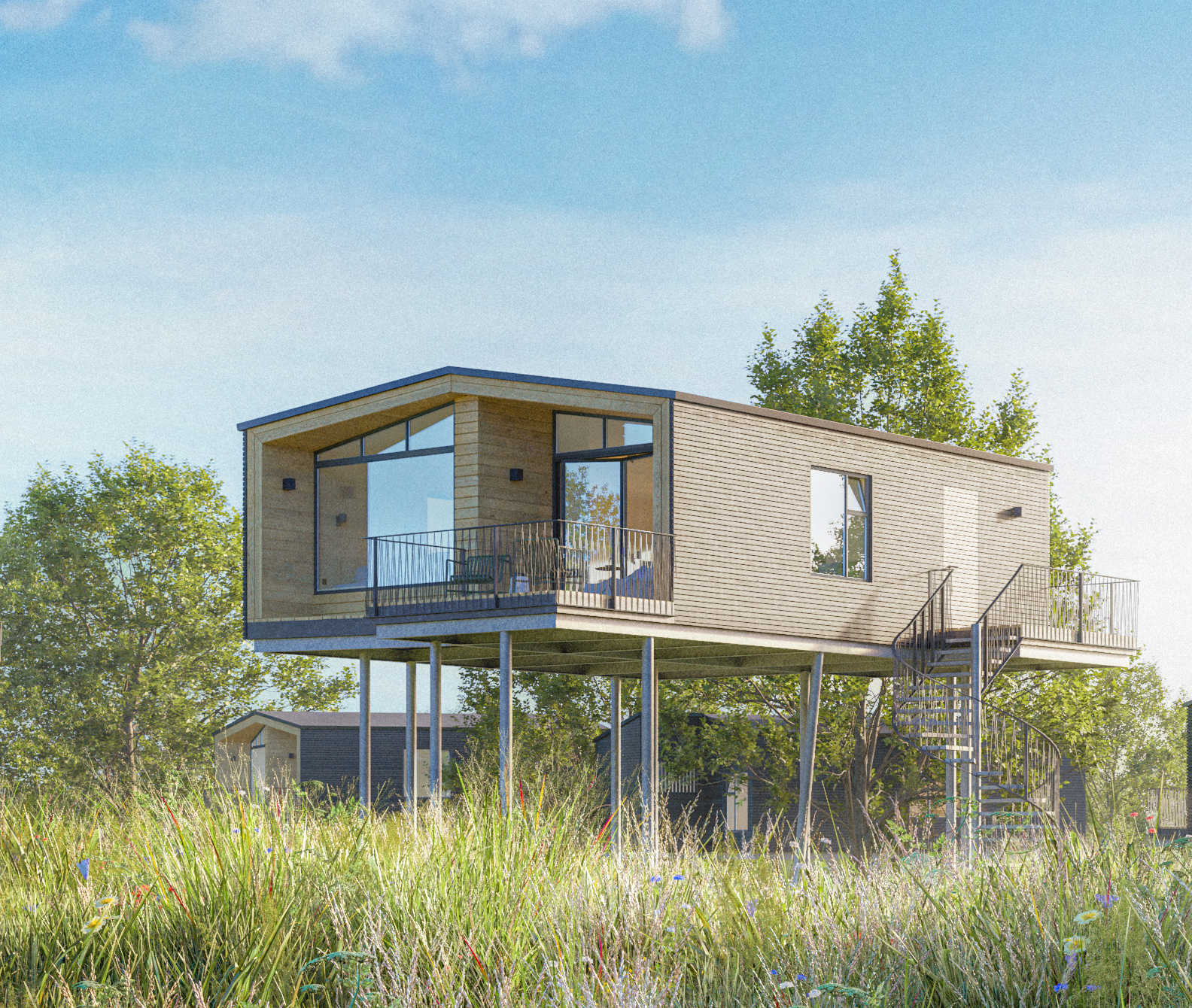 Biohotel: Ostsee Baumhaushotel Schleswig-Holstein