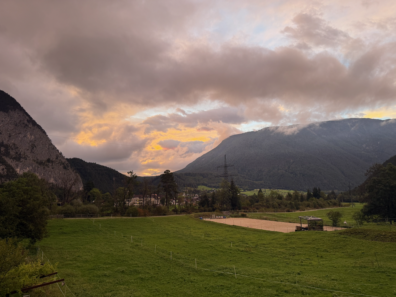 Biohotel: Wenn der Ausblick nur Morgenstimmung spüren lässt... - il nido
