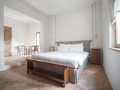 Naturhotel - Abgeschirmte Verkabelung - San Gimignano - Zimmer und Suiten in der Biotique Agrivilla i pini in San Gimignano - Vegan Agrivilla I Pini