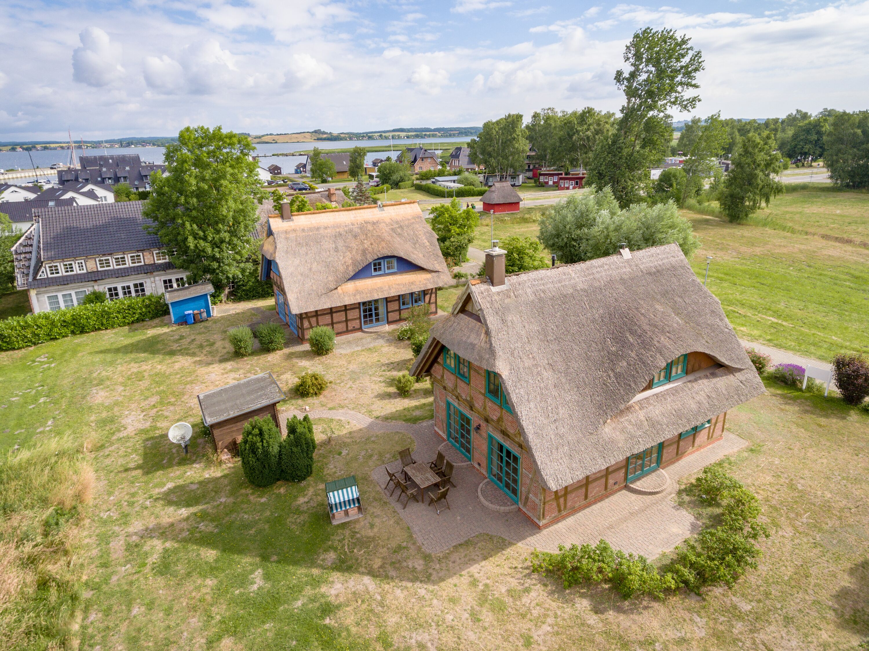 Biohotel: Außenansicht - Fachwerkhäuser Gager