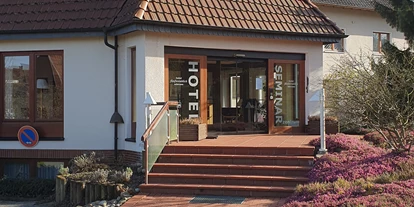 Naturhotel - Bio-Küche: Allergikerküche - Hessen Nord - Haupteingang - Seminarzentrum fünfseenblick